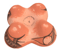 Zuni Pueblo Egg Dish Pottery By Tonia Fonenelle