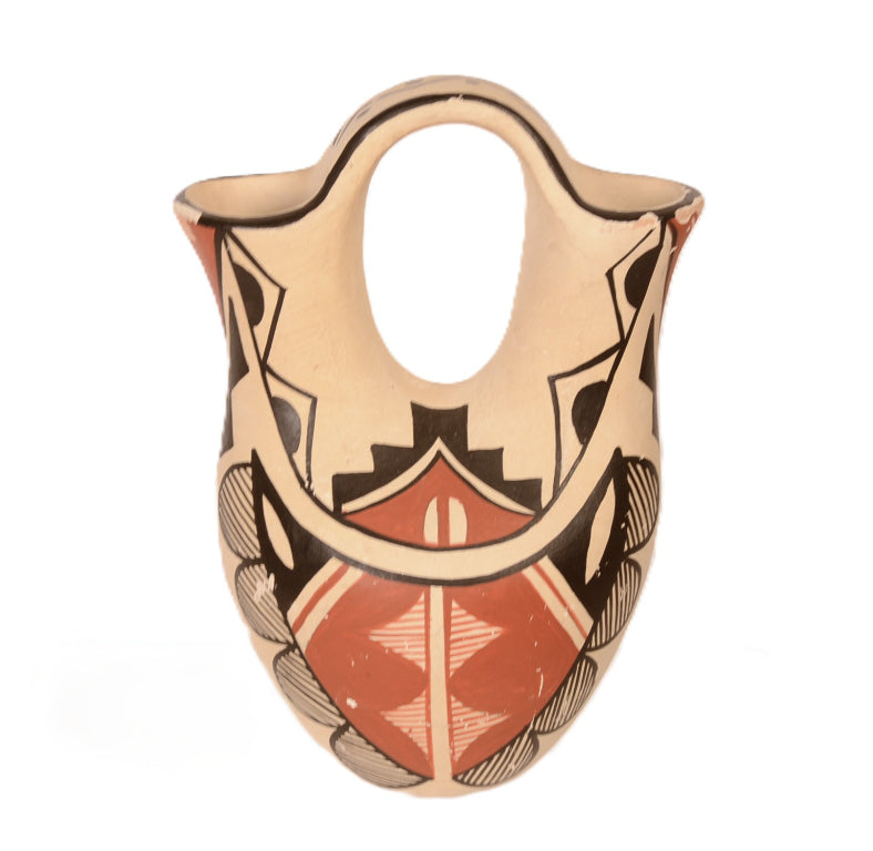 Jemez Pueblo Wedding Jar Pottery By M. C. Tos