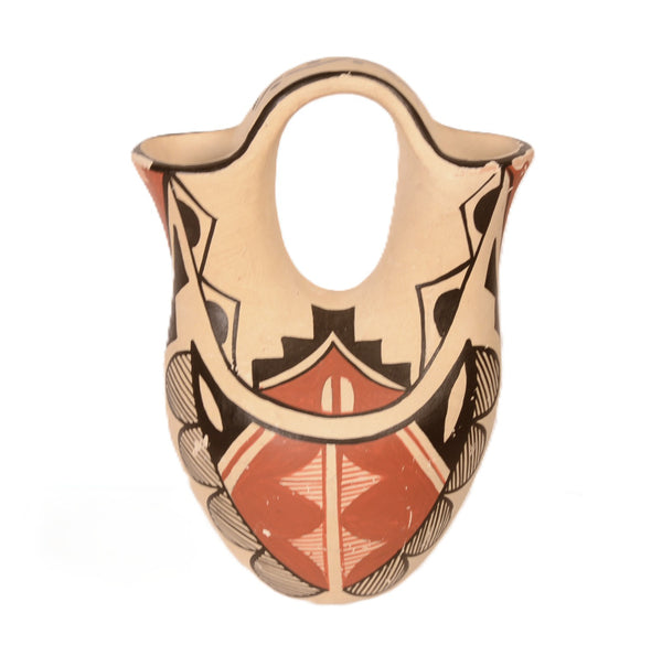 Jemez Pueblo Wedding Jar Pottery By M. C. Tos