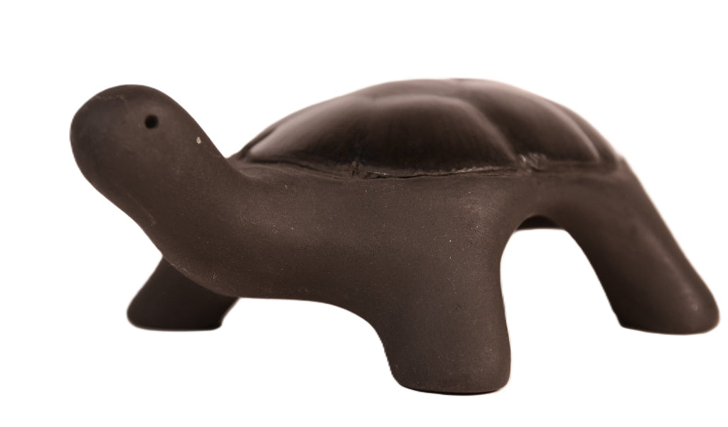 Santa Clara Pueblo Turtle Pottery By Alvin Baca