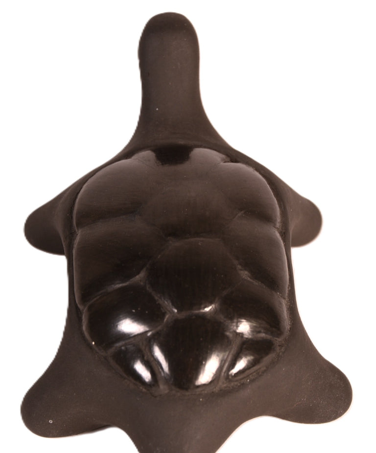 Santa Clara Pueblo Turtle Pottery By Alvin Baca