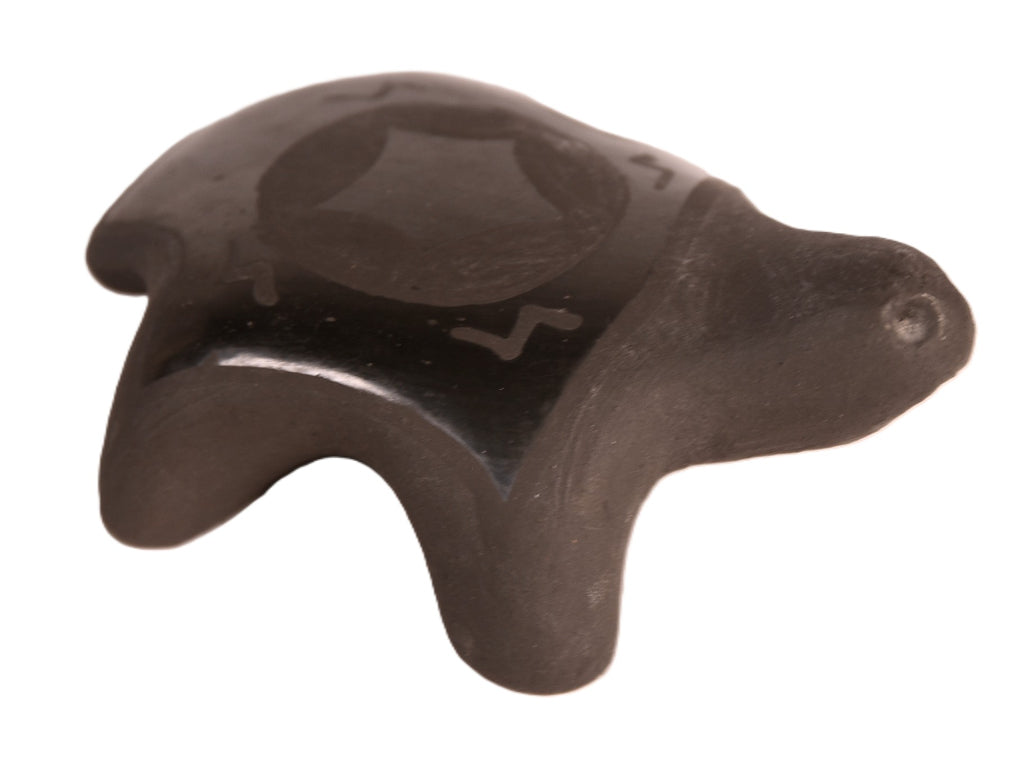 Santa Clara Pueblo Turtle Pottery By Mary Sisneros