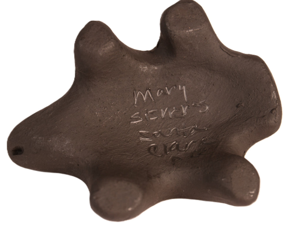 Santa Clara Pueblo Turtle Pottery By Mary Sisneros