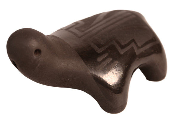 Santa Clara Pueblo Turtle Pottery By Mary Sisneros