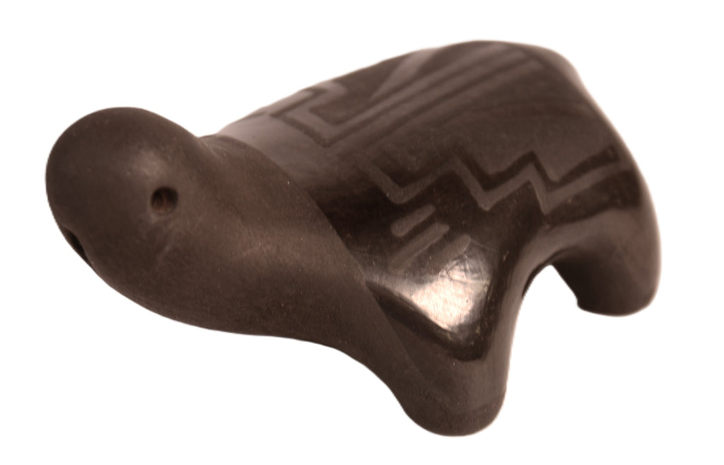 Santa Clara Pueblo Turtle Pottery By Mary Sisneros