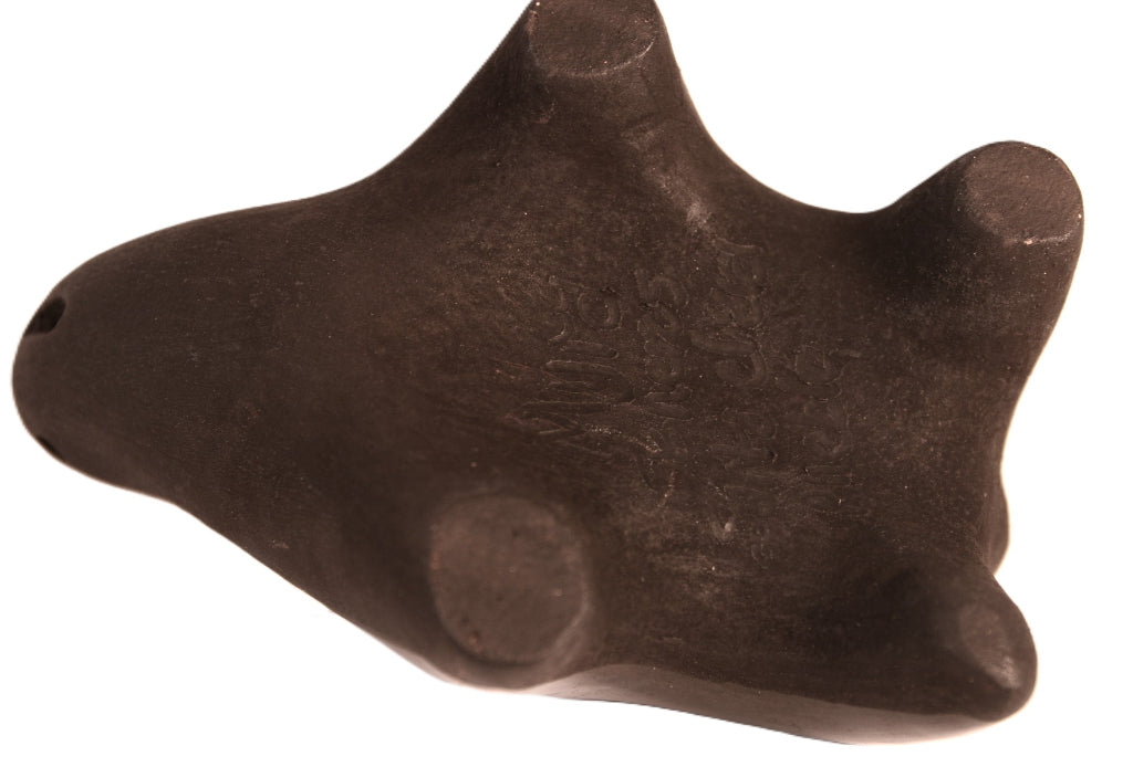 Santa Clara Pueblo Turtle Pottery By Mary Sisneros