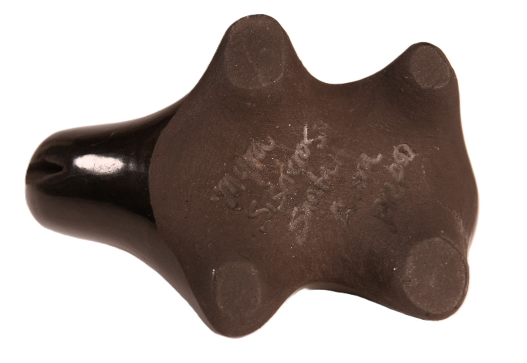 Santa Clara Pueblo Turtle Pottery By Mary Sisneros
