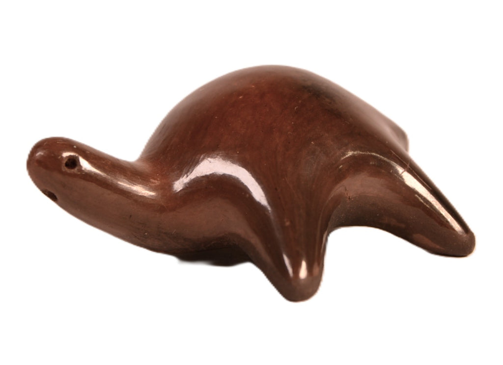 Santa Clara Pueblo Turtle Pottery By Rencie