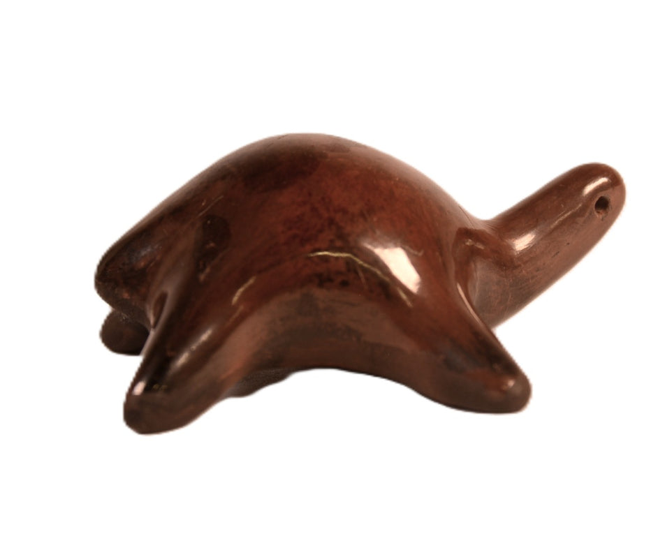 Santa Clara Pueblo Turtle Pottery By Rencie