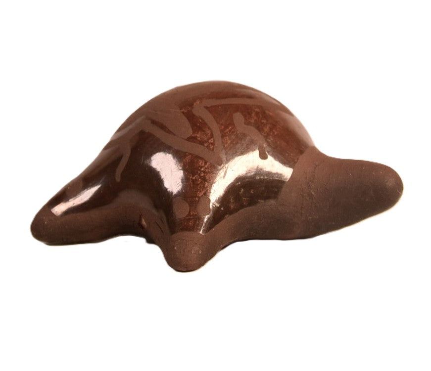 Santa Clara Pueblo Turtle Pottery By Rencie