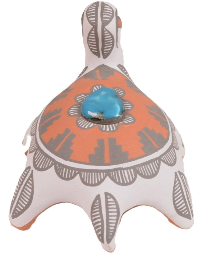 Santa Clara Pueblo Turtle Pottery By Mary Small