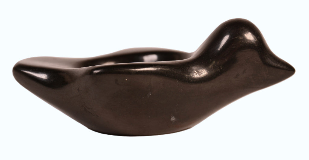 Santa Clara Pueblo Bird Pottery By Toni Roller