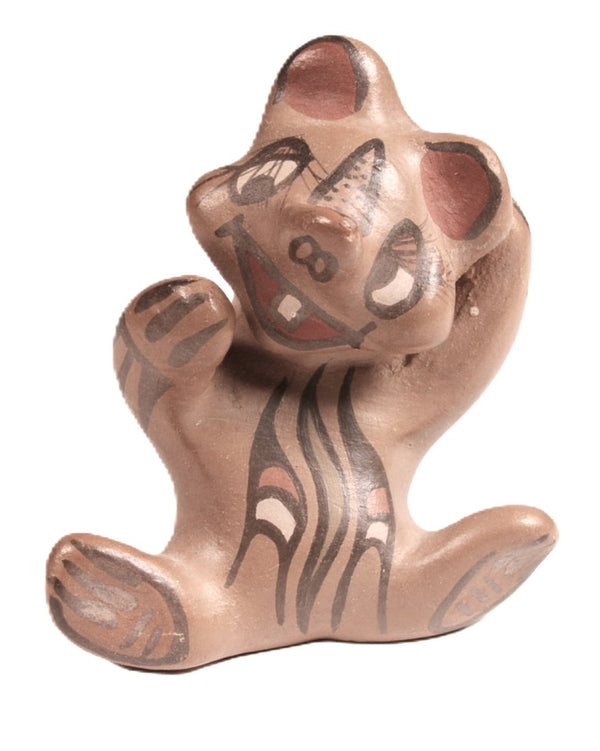 Santa Clara Pueblo Bear Pottery By Margaret and Luther