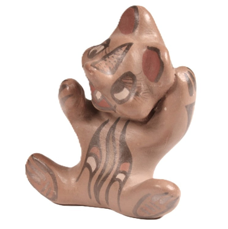Santa Clara Pueblo Bear Pottery By Margaret and Luther