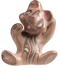Santa Clara Pueblo Bear Pottery By Margaret and Luther