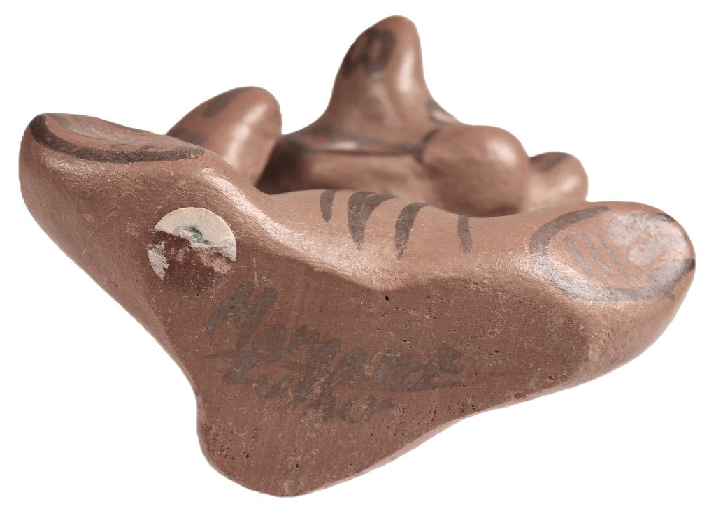 Santa Clara Pueblo Bear Pottery By Margaret and Luther
