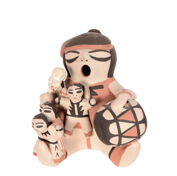 Cochiti Pueblo Storyteller Pottery Doll By J. Suina