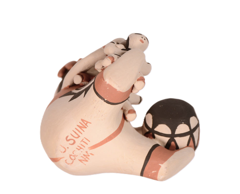 Cochiti Pueblo Storyteller Pottery Doll By J. Suina