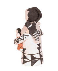 Acoma Pueblo Storyteller Pottery Doll By S.L. Stevens