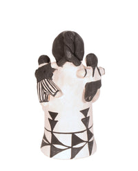 Acoma Pueblo Storyteller Pottery Doll By S.L. Stevens