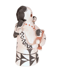 Acoma Pueblo Storyteller Pottery Doll By S.L. Stevens