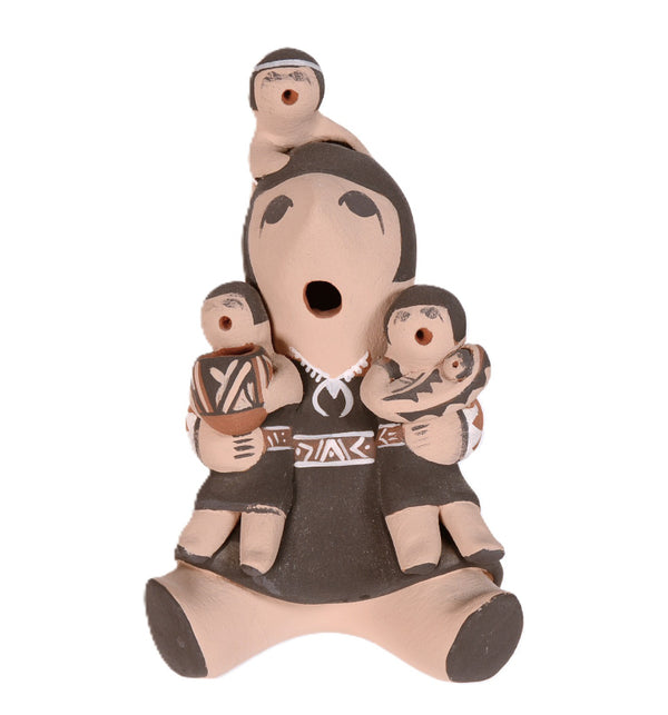 Jemez Pueblo Storyteller Pottery Doll By Judy Toya