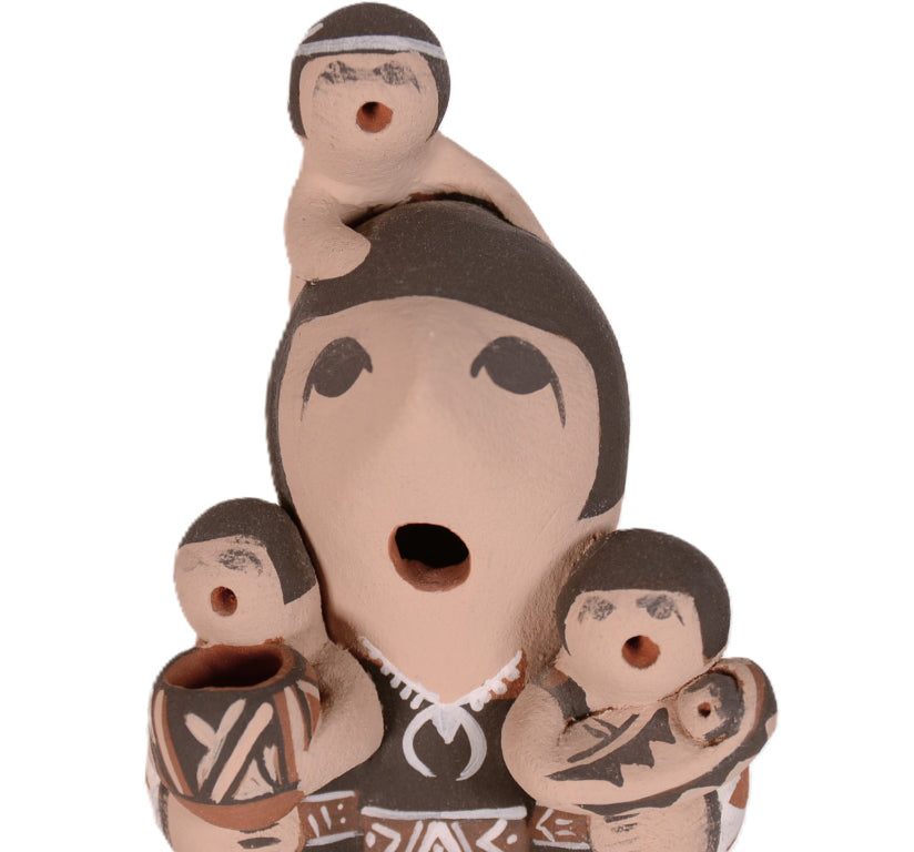 Jemez Pueblo Storyteller Pottery Doll By Judy Toya