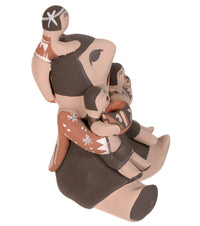 Jemez Pueblo Storyteller Pottery Doll By Judy Toya