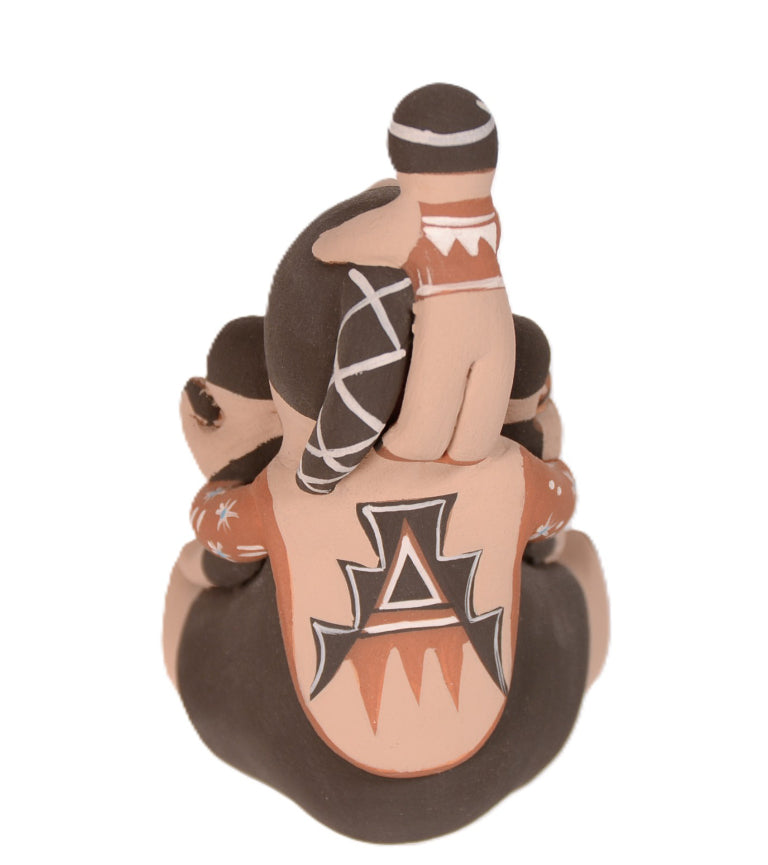 Jemez Pueblo Storyteller Pottery Doll By Judy Toya