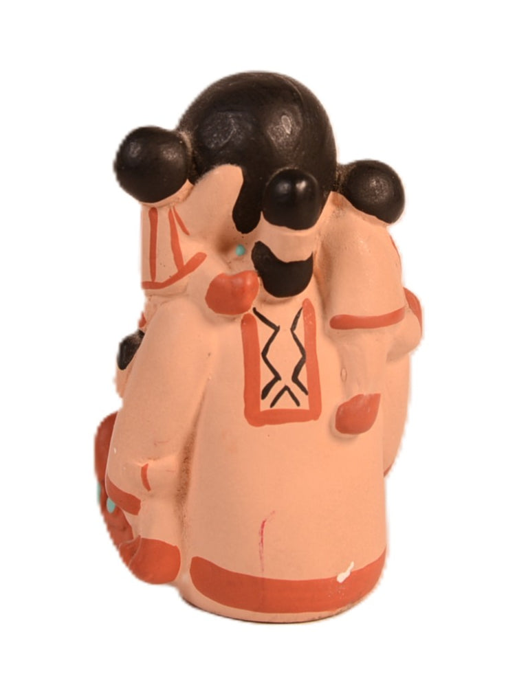 Hopi Pueblo Story Teller Doll By Teissedre Pair of 2