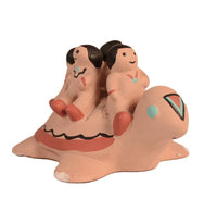 Hopi Pueblo Story Teller Doll By Teissedre Pair of 2