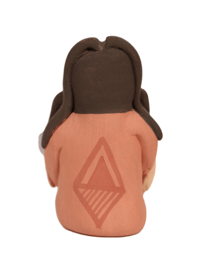 Jemez Pueblo Storyteller Pottery Doll By E. B.
