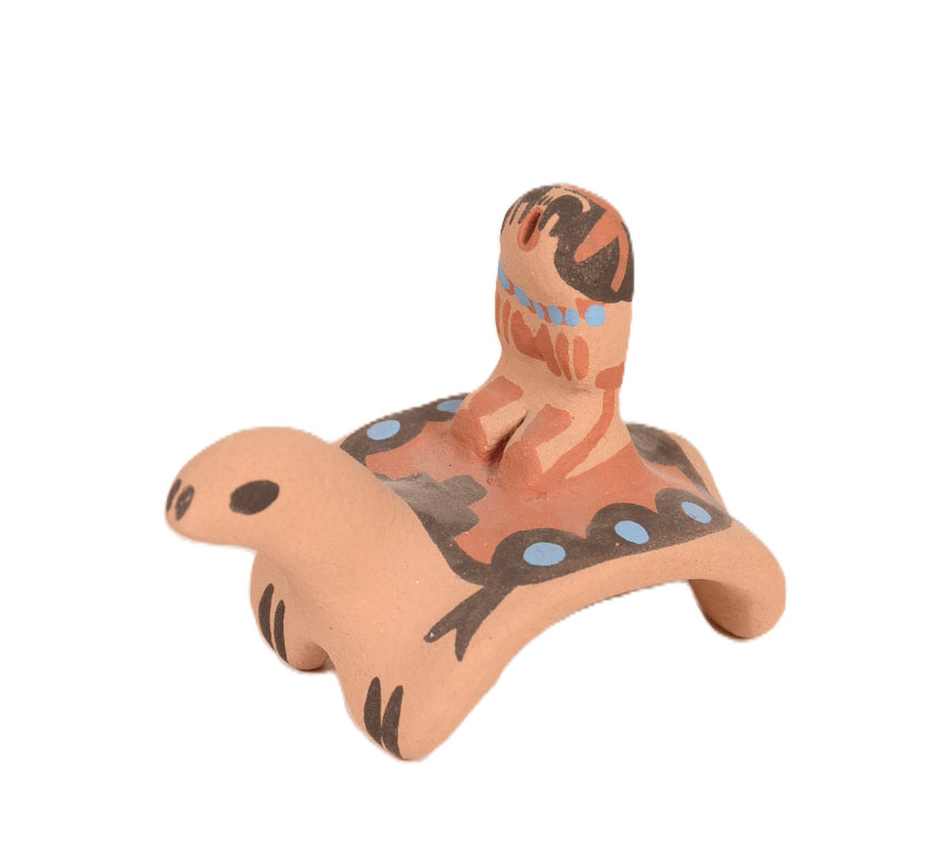 Jemez Pueblo Storyteller Pottery Doll By B. E