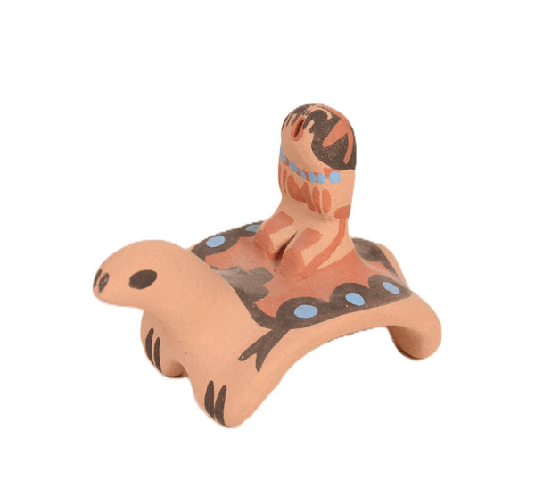 Jemez Pueblo Storyteller Pottery Doll By B. E