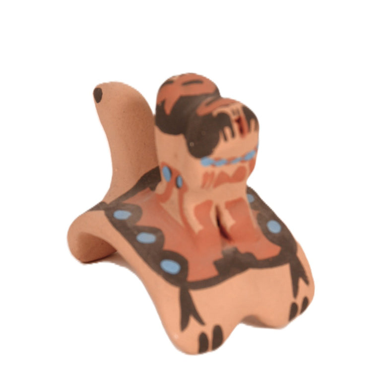 Jemez Pueblo Storyteller Pottery Doll By B. E