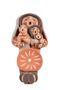 Jemez Pueblo Storyteller Pottery Doll By Felicia Fragua