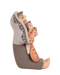 Jemez Pueblo Storyteller Pottery Doll By Felicia Fragua