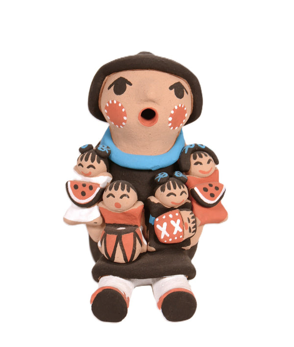 Jemez Pueblo Storyteller Pottery Doll By Tim Tosa