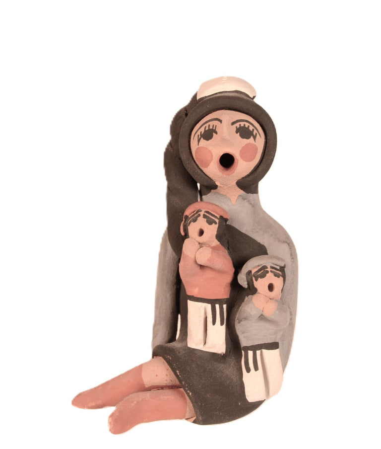 Jemez Pueblo Storyteller Doll Pottery By Cheryl Fragua