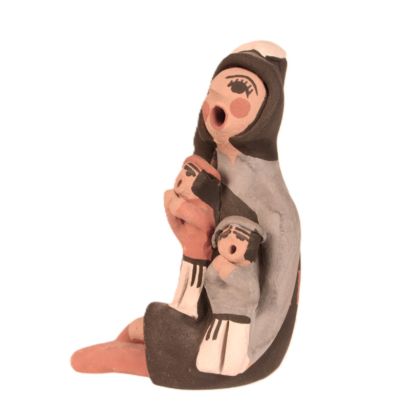 Jemez Pueblo Storyteller Doll Pottery By Cheryl Fragua