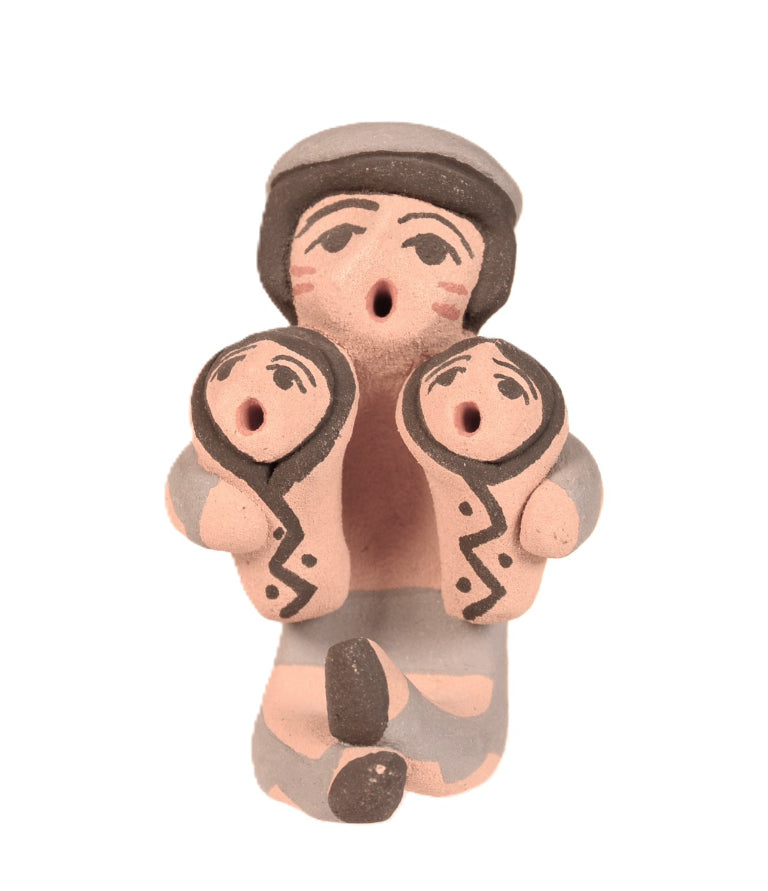 Jemez Pueblo Storyteller Doll Pottery By F. Fragua