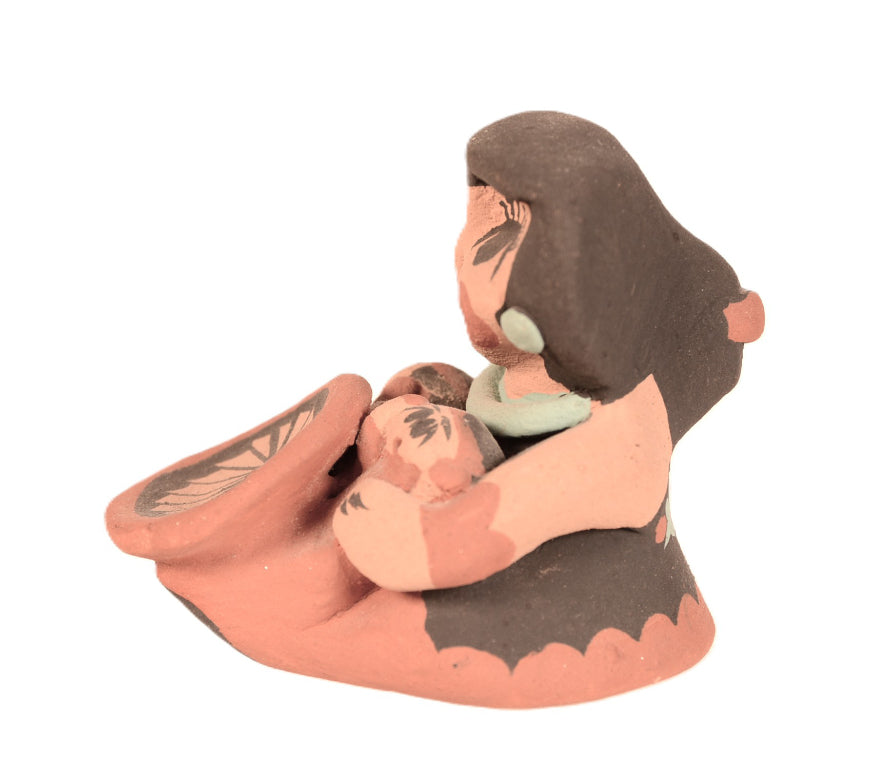 Jemez Pueblo Storyteller Doll Pottery By Carol Sando