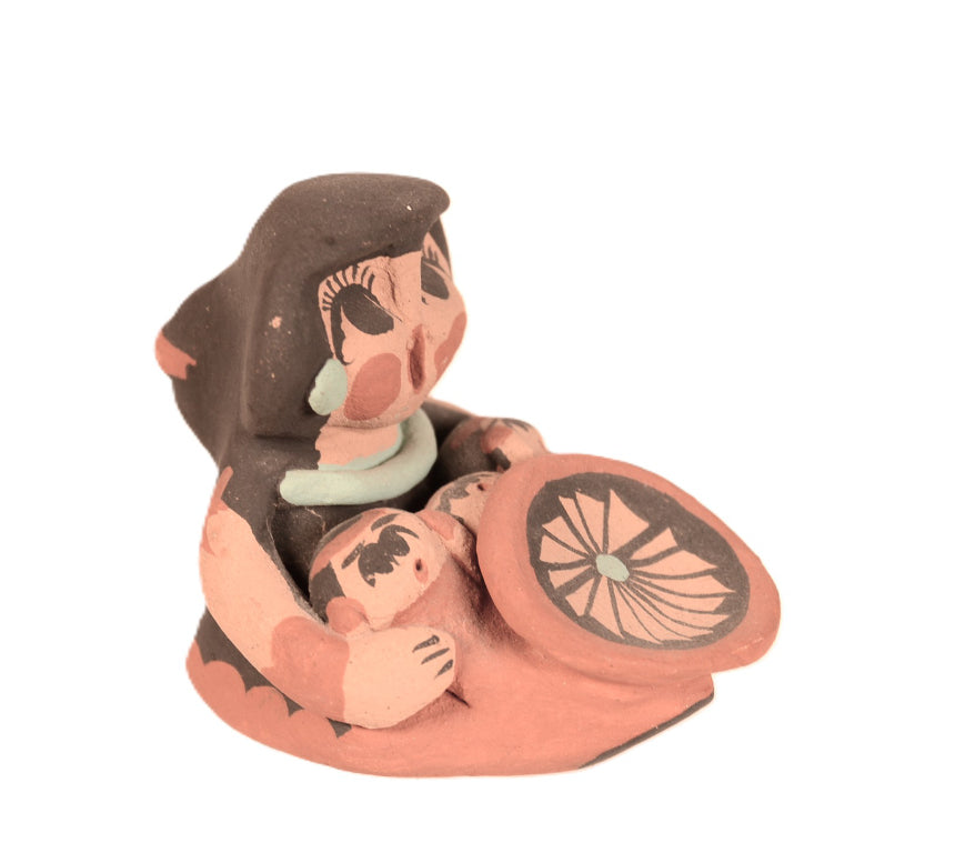 Jemez Pueblo Storyteller Doll Pottery By Carol Sando