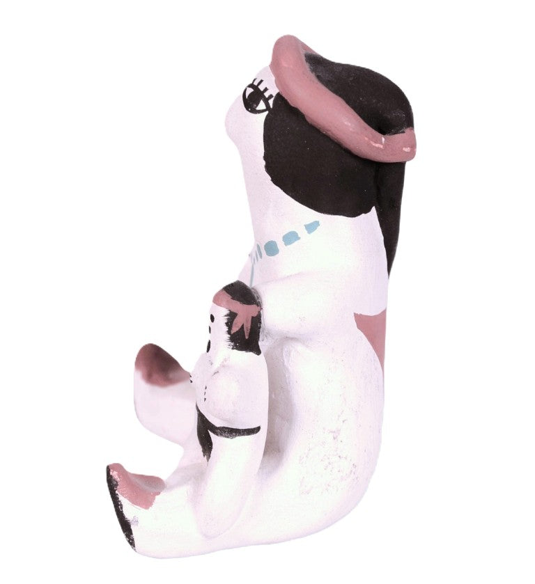 Acoma Pueblo Storyteller Doll Pottery By O.S.