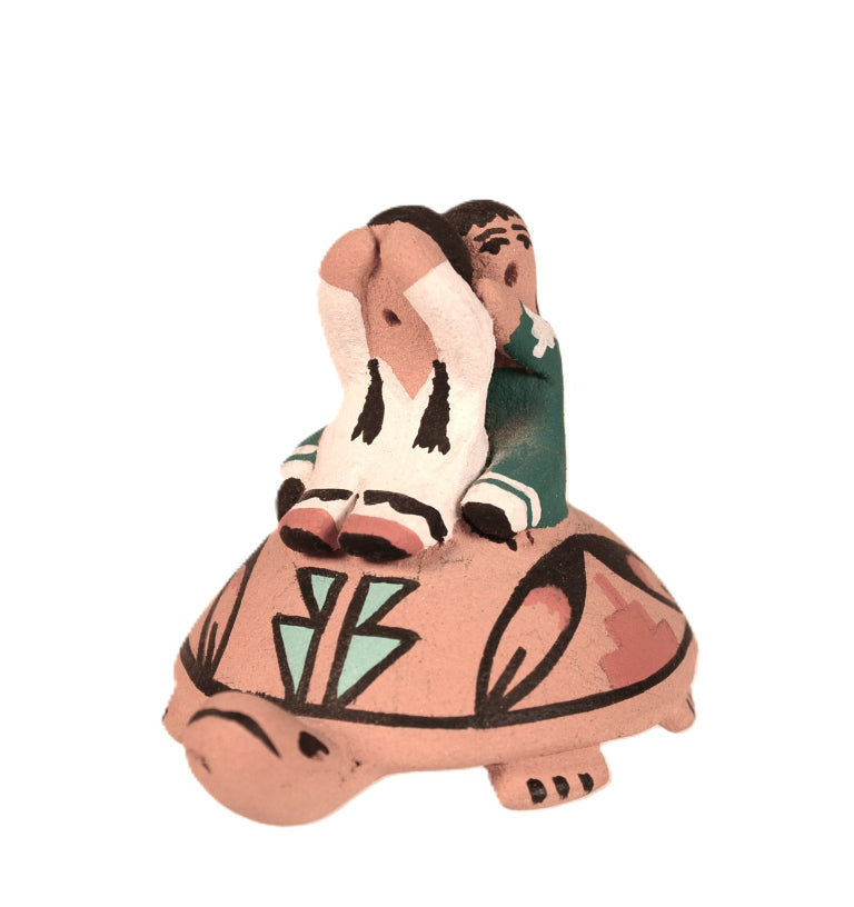 Jemez Pueblo Storyteller Doll Pottery By B. Loretto