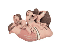 Jemez Pueblo Laying Down Storyteller Doll Pottery By B. Fragua