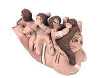 Jemez Pueblo Laying Down Storyteller Doll Pottery By B. Fragua
