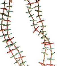 Zuni Pueblo Birds Fetish Necklace