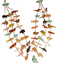 Zuni Pueblo Fetish Necklace