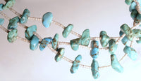 Navajo Turquoise Nugget Necklace